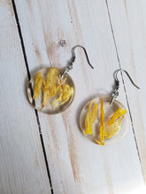 Load image into Gallery viewer, Sunflower Medium Round Earrings
